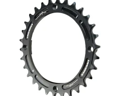 Race Face Narrow-Wide Chainring (Black) (1 x 9-12 Speed) (104mm BCD) (Single) (30T)