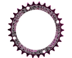 Race Face Narrow-Wide Chainring (Purple) (1 x 9-12 Speed) (104mm BCD) (Single) (30T)