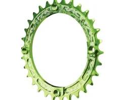 Race Face Narrow-Wide Chainring (Green) (1 x 9-12 Speed) (104mm BCD) (Single) (30T)