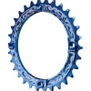 Race Face Narrow-Wide Chainring (Blue) (1 x 9-12 Speed) (104mm BCD) (Single) (30T)