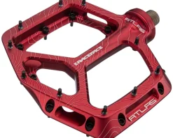 Race Face Atlas Platform Pedals (Red)