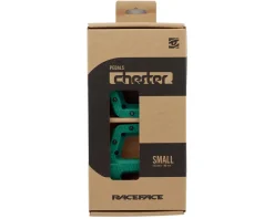Race Face Chester Composite Platform Pedals (Green) (S)