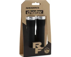 Race Face Chester Lock-On Grips (Black/Silver) (31mm)
