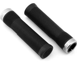 Race Face Chester Lock-On Grips (Black/Silver) (31mm)