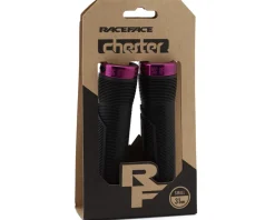 Race Face Chester Lock-On Grips (Black/Purple) (31mm)