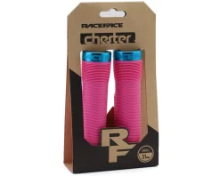 Race Face Chester Lock-On Grips (Magenta/Turquoise) (31mm)