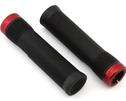 Race Face Chester Lock-On Grips (Black/Red) (31mm)