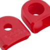 Race Face Crank Boots for Aluminum Cranks (Red) (Pair)