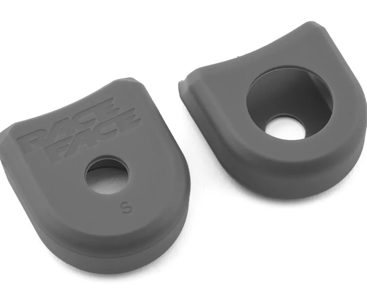 Race Face Crank Boots for Aluminum Cranks (Grey) (Pair)
