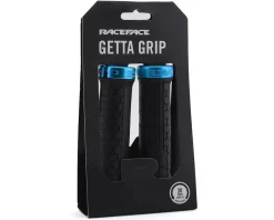 Race Face Getta Grips (Black/Turquoise) (30mm)