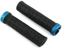 Race Face Getta Grips (Black/Turquoise) (30mm)
