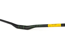 Race Face NEXT R Carbon Riser Bar (Black/Green) (35.0mm) (20mm Rise) (800mm) (5/8° Sweep)