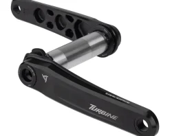 Race Face Turbine Crankset (Black) (Direct Mount) (143mm Spindle w/CINCH Interface) (165mm) (7050 Aluminum)