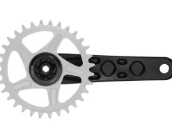 Race Face Turbine Crankset (Black) (Direct Mount) (143mm Spindle w/CINCH Interface) (165mm) (7050 Aluminum)