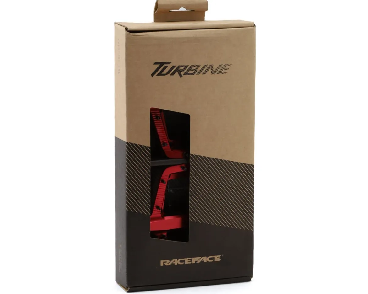 Race Face Turbine Platform Pedals (Red)