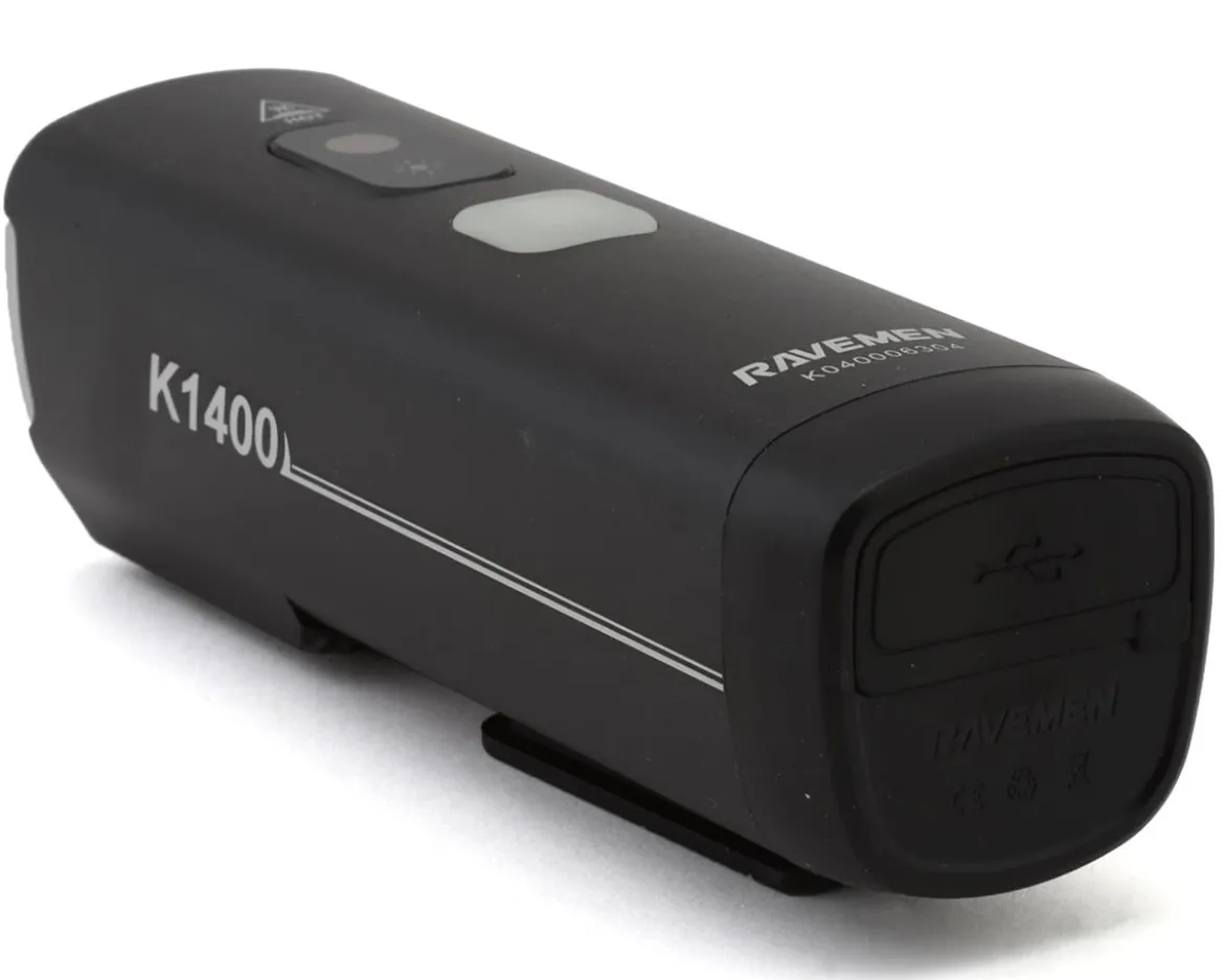 Ravemen K1400 Headlight (Black) (1400 Lumens)