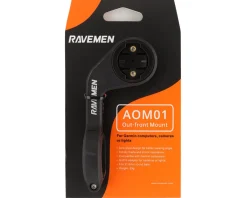 Ravemen Out Front Mount (Black) (31.8mm) (Garmin/GoPro)