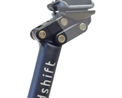 Redshift Sports Dual-Position Seatpost (Black) (Aluminum) (27.2mm) (350mm)