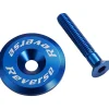 Reverse Components Alloy Ahead Top Cap with Screw (Blue)