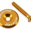 Reverse Components Alloy Ahead Top Cap with Screw (Gold)