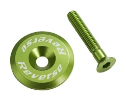 Reverse Components Alloy Ahead Top Cap with Screw (Light Green)