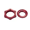 Reverse Components Centerlock to 6-Bolt Rotor Adapter (Red)