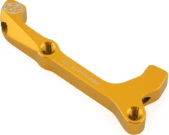 Reverse Components Disc Brake Adapters (Gold) (IS Mount | Avid) (180mm Rear)