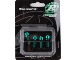 Reverse Components Disc Brake Caliper Bolts (Green) (M6 x 18) (4)