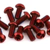 Reverse Components Disc Rotor Bolts (Red) (M5 x 10) (12)