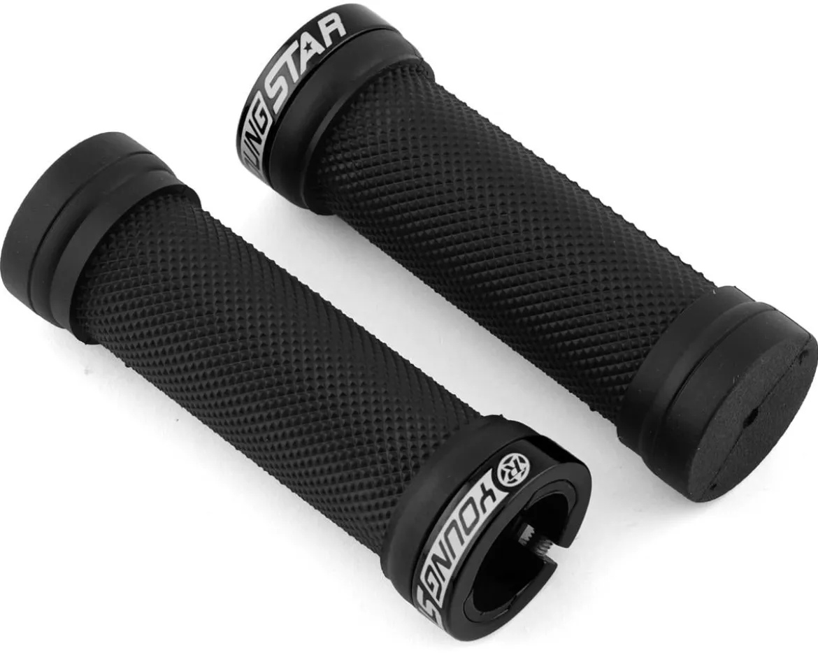Reverse Components Youngstar Lock-On Grips (Black/Black)