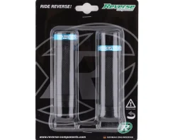 Reverse Components Youngstar Lock-On Grips (Black/Light Blue)