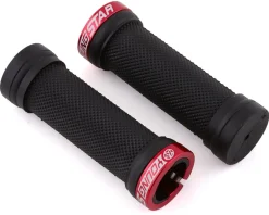Reverse Components Youngstar Lock-On Grips (Black/Red)