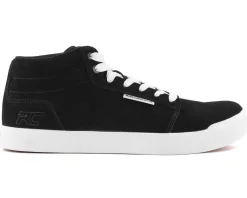 Ride Concepts Men's Vice Mid Flat Pedal Shoe (Black/White) (7)
