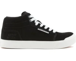 Ride Concepts Youth Vice Mid Flat Pedal Shoe (Black/White) (2)