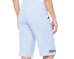 100% Ridecamp Women's Shorts (Powder Blue) (S)
