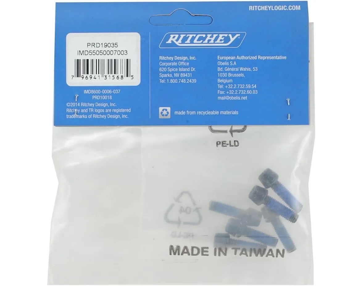 Ritchey WCS Trail Stem Replacement Bolt Set (7)
