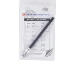 Robert Axle Project Kid Trailer 12mm Thru Axle (Black) (169, 175 or 183mm) (M12 x 1.0)