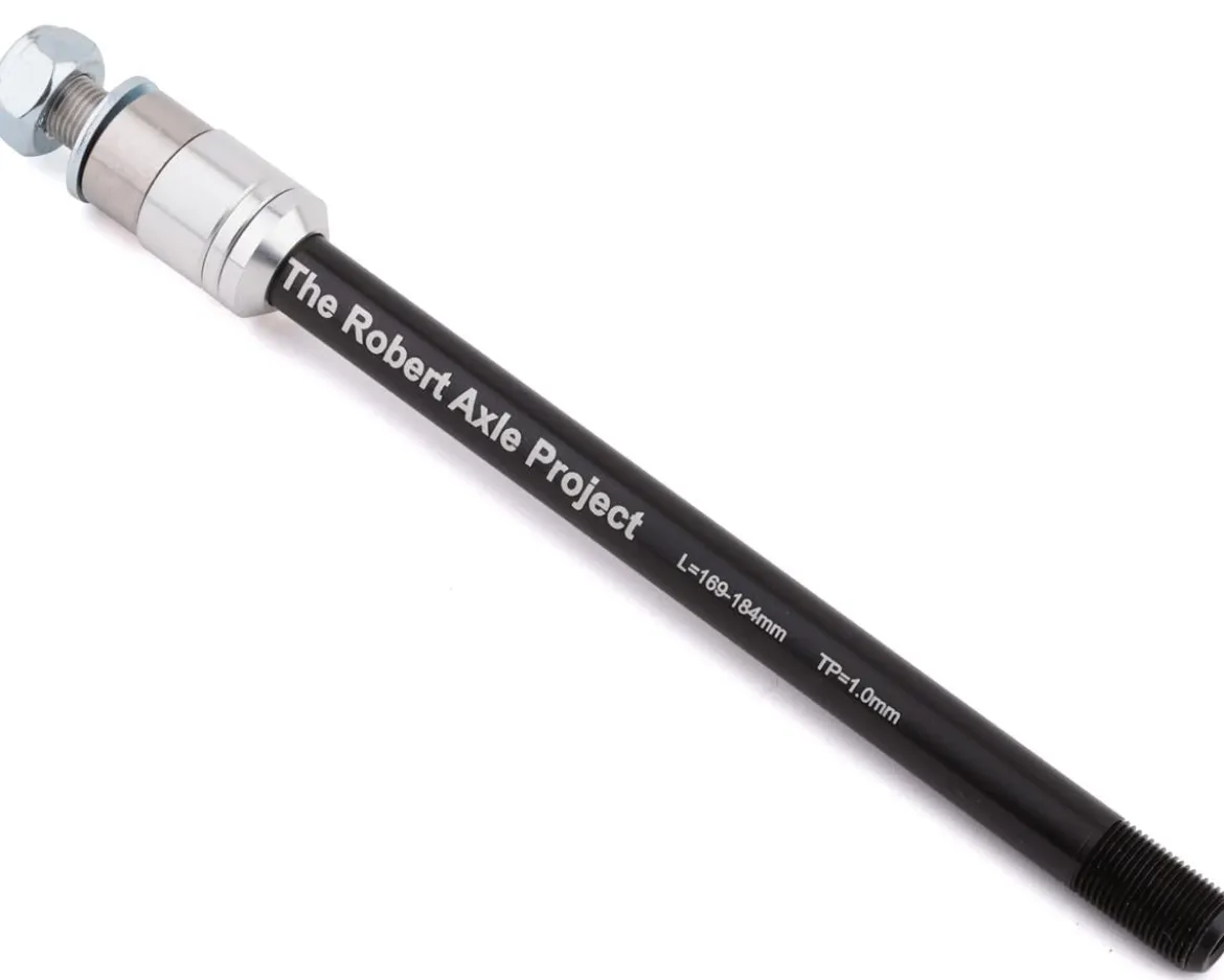 Robert Axle Project Kid Trailer 12mm Thru Axle (Black) (169, 175 or 183mm) (M12 x 1.0)