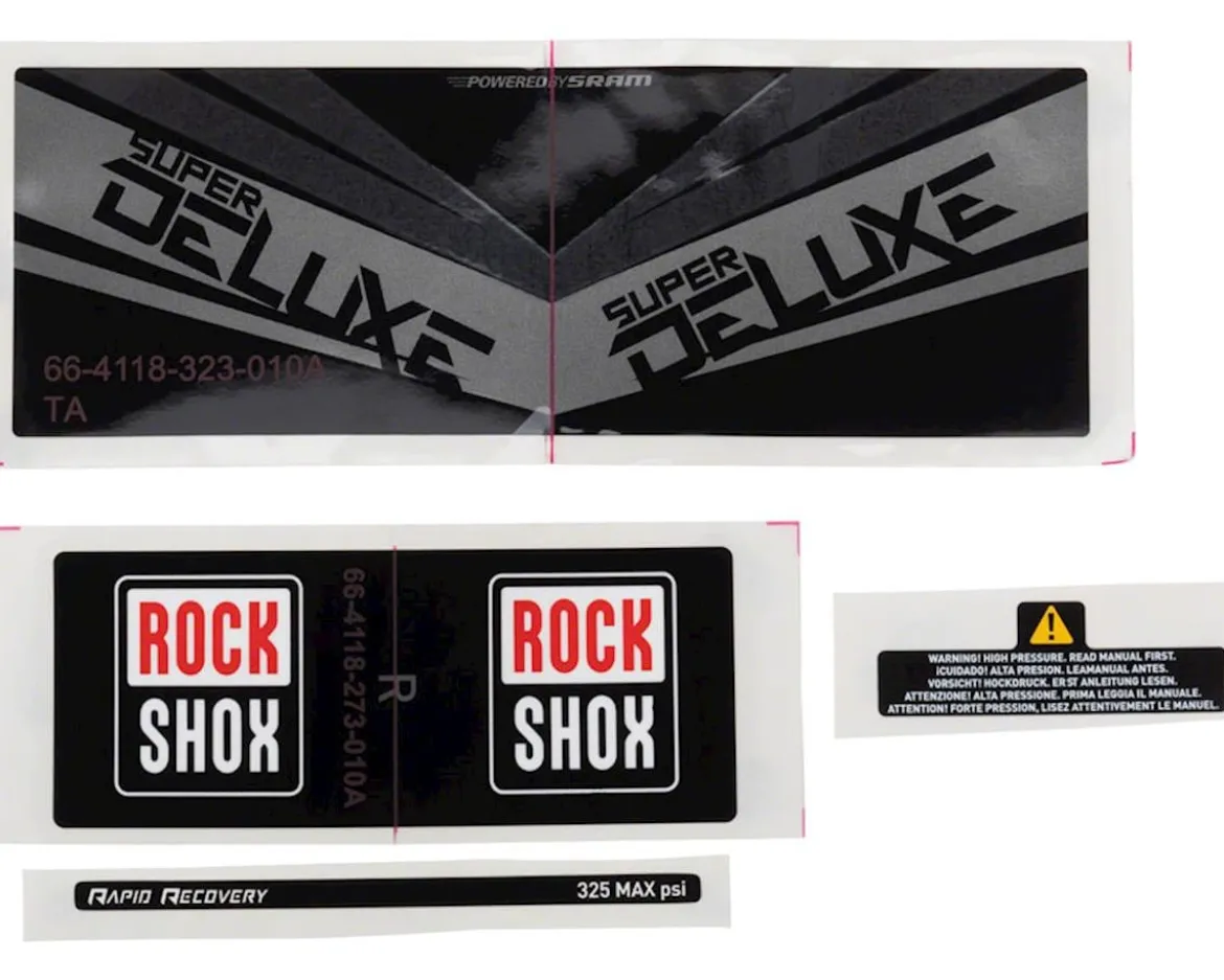 RockShox Deluxe/Super Deluxe DebonAir V2 Air Can Assembly (205/230 x 57.5-55mm)
