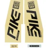 RockShox Fork Decal Kit (Gloss Black/Silver) (Pike Ultimate) (27.5"/29")