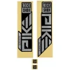 RockShox Fork Decal Kit (Pike Ultimate) (Matte Silver Foil For High Gloss Black) (27.5/29") (2023+)