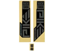 RockShox Fork Decal Kit (Pike Ultimate) (Gloss Rainbow Foil For High Gloss Black) (27.5/29") (2023+)