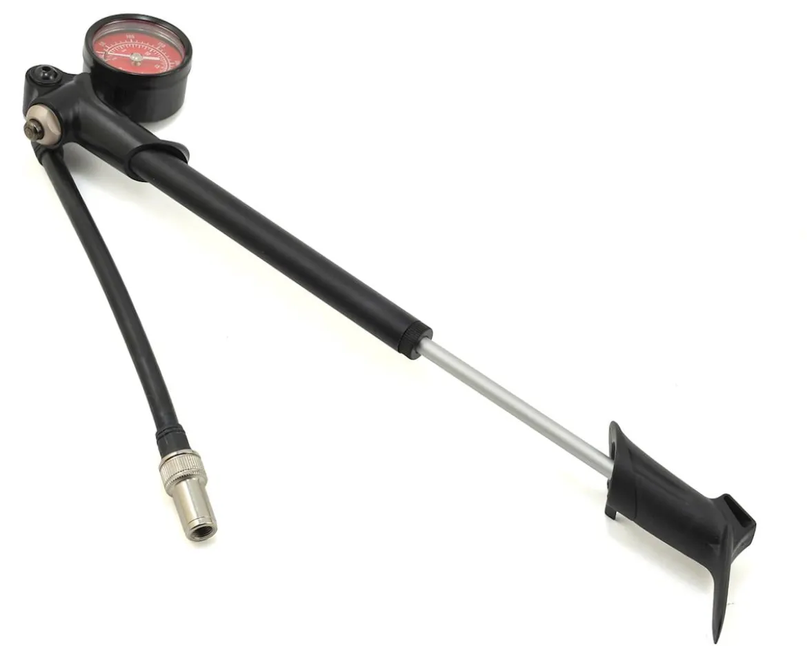 RockShox High-Pressure Fork/Shock Pump (Black) (300 PSI Max)