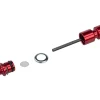 RockShox Rebound Long Adjuster Knob/Bolt Kit (Red) (Use With Some 32mm Maxle Lower Leg Forks)