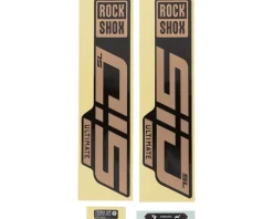 RockShox SID SL Ultimate Decal Kit (Matte Copper for Gloss Black Lowers)