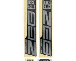 RockShox ZEB Ultimate Decal Kit (Gloss Rainbow for Gloss Black Lowers)