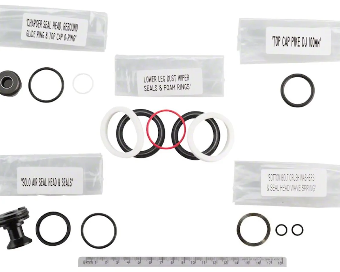 RockShox 200 Hour/1 Year Fork Service Kit (2015-2017 Pike/Pike DJ Solo Air A1)