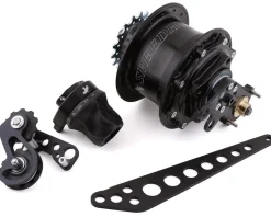 Rohloff Disc Speedhub (Black) (Internal 14 Speed) (4-Bolt) (QR x 135mm) (32H) (Includes Twist Shifter)