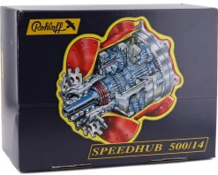 Rohloff Disc Speedhub (Black) (Internal 14 Speed) (4-Bolt) (QR x 135mm) (32H) (Includes Twist Shifter)