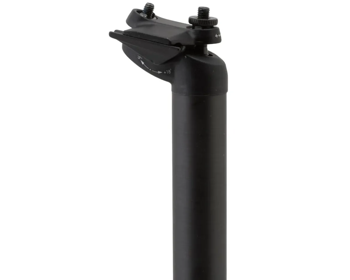 Salsa Guide Carbon Seatpost (Black) (31.6mm) (400mm) (18mm Offset)